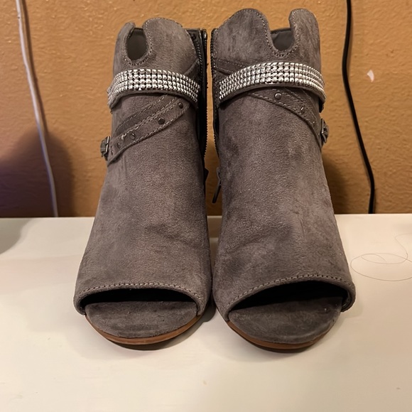 Open Toe Booties - Picture 2 of 3